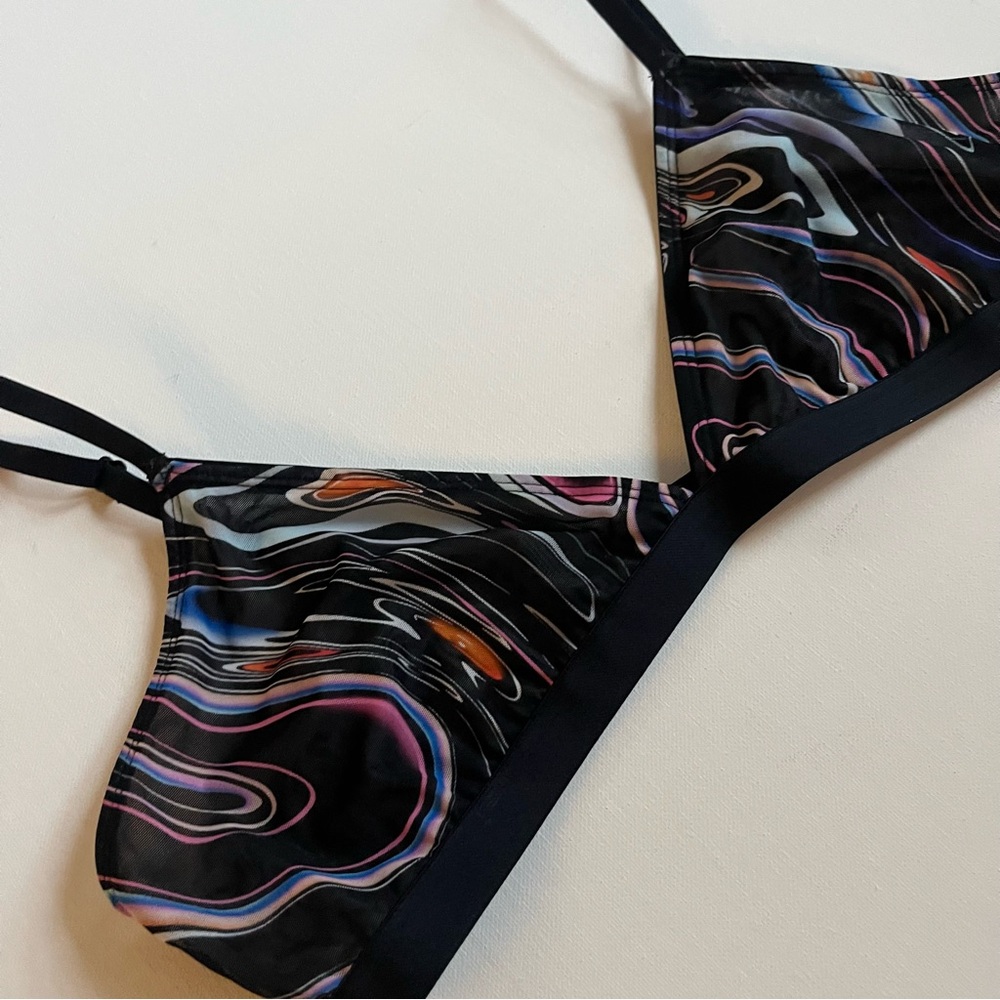Parade Black Mesh Bralette
